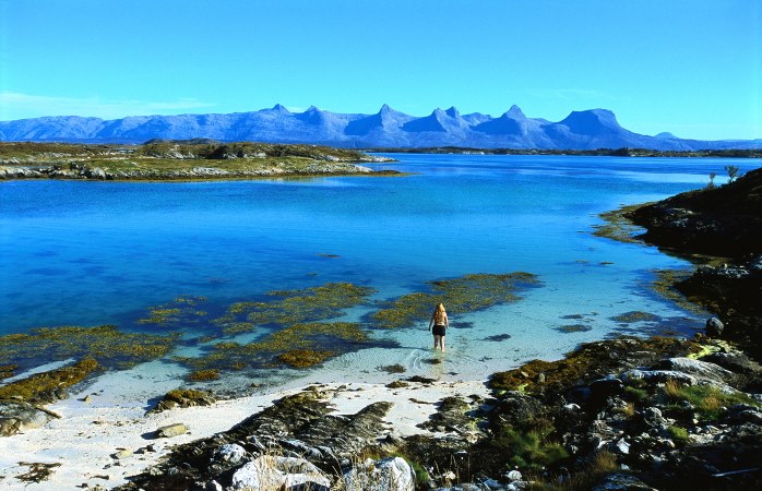 Helgelandin rannikko Pohjois-Norjassa on nähtävyys itsessään