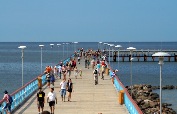 Pääset paikallisten suosimille Palangan rannoille Via Baltica -matkallasi