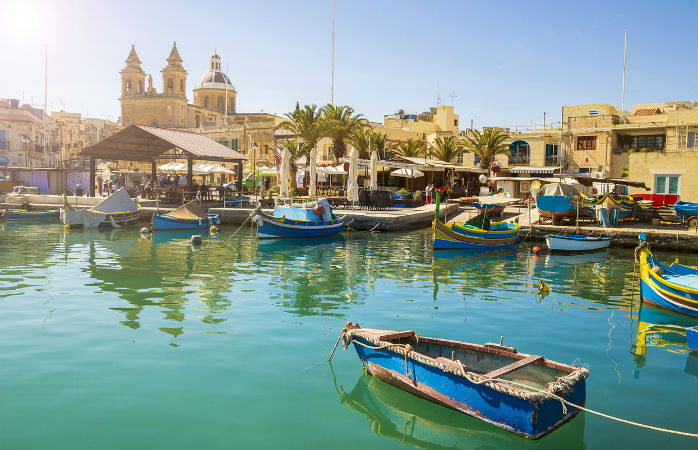 Kaunis Malta on oiva matkakohde kun mietit, mihin matkustaa lokakuussa