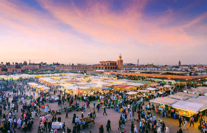 Kun tahdot lomalle lokakuussa lämpimään, matkaa eksoottiseen Marrakechiin