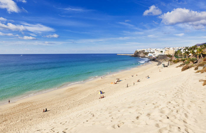 Fuerteventura sopii hyvin lämpimäksi kohteeksi matkalle marraskuussa