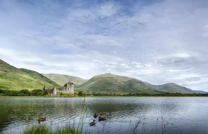 View over a Scottish Loch.