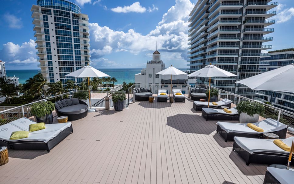 Kattoterassi Valokuva